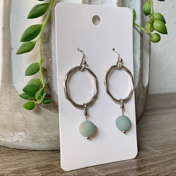 • HOST PICK! [Handmade] Amazonite Earring • - Picture 3 of 13